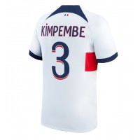 Paris Saint-Germain Presnel Kimpembe #3 Udebanetrøje 2023-24 Kortærmet